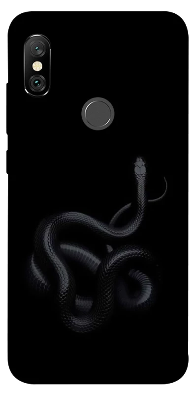 Чохол на Xiaomi Redmi Note 6 Pro Black snake фото 1 з 1