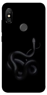 Чехол на Xiaomi Redmi Note 6 Pro Black snake фото 1 из 1