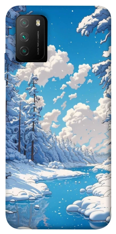 Чехол на Xiaomi Poco M3 Winter art фото 1 из 1