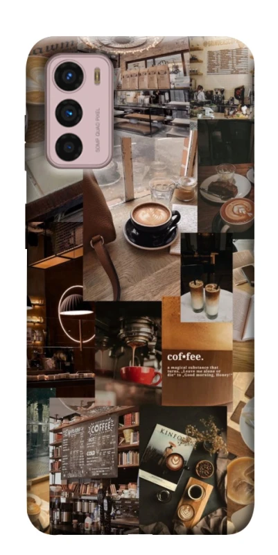 Чохол на Motorola Moto G42 Coffee collage ver.2 фото 1 з 1