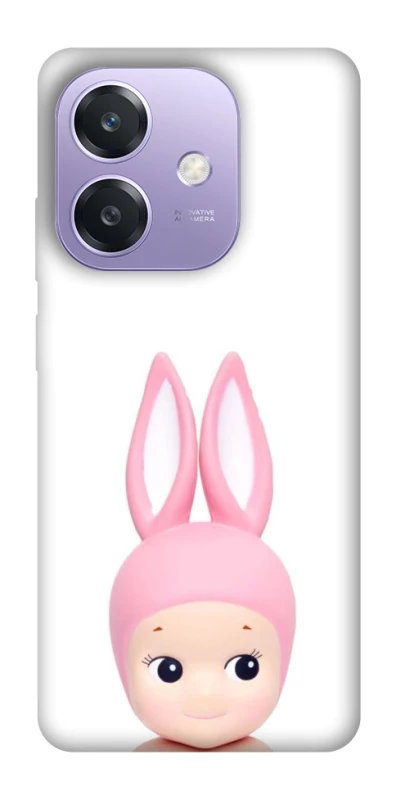 Чохол на Oppo A3 4G Minimal Bunny Peek фото 1 з 1