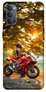 Чохол на Oppo Reno 4 Промені заходу сонця фото 1 з 1