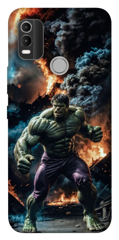 Чохол на Nokia C21 Plus Hulk v2 фото 1 з 1