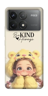Чохол на Xiaomi Poco F6 Pro Be kind фото 1 з 1