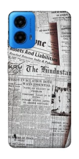 Чехол на Motorola Moto G45 Газеты фото 1 из 1