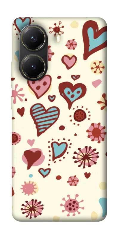 Чехол на Xiaomi Poco X7 Pro Pretty hearts фото 1 из 1