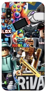 Чохол на Samsung Galaxy A10 (A105F) Roblox collage ver.1 фото 1 з 1