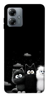 Чехол на Motorola Moto G14 Three Cats фото 1 из 1