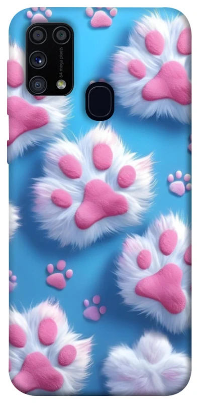 Чохол на Samsung Galaxy M31 Cat paw фото 1 з 1