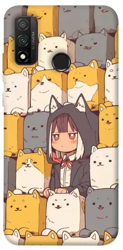 Чохол на Huawei P Smart (2020) Like a cat фото 1 з 1