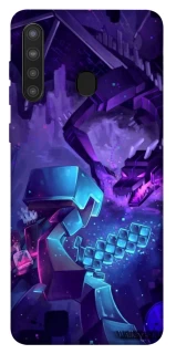 Чохол на Samsung Galaxy A21 Minecraft dragon фото 1 з 1