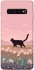 Чохол на Samsung Galaxy S10+ cat on a field фото 1 з 1