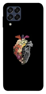 Чохол на Samsung Galaxy M33 5G Heart with flowers фото 1 з 1