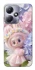 Чохол на Infinix Hot 30i Labubu & Flowers ver.1 фото 1 з 1