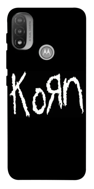 Чохол на Motorola Moto E20 Korn logo фото 1 з 1