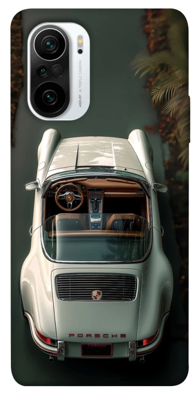 Чохол на Xiaomi Redmi K40 / K40 Pro / K40 Pro+ / Poco F3 White porsche фото 1 з 1