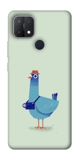 Чохол на Oppo A15s / A15 Голуб-детектив фото 1 з 1