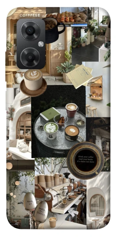 Чохол на Xiaomi Redmi Note 11R Coffee collage ver.4 фото 1 з 1