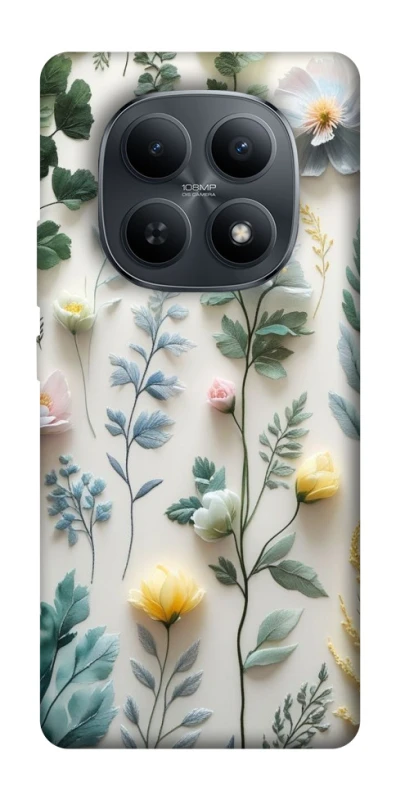 Чохол на Xiaomi Redmi Note 15 4G/5G (EU) Floral design ver.4 фото 1 з 1