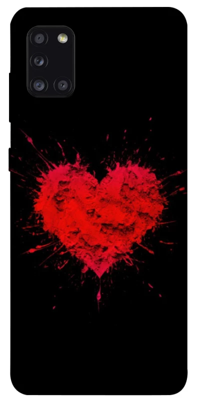 Чохол на Samsung Galaxy A31 Splash heart фото 1 з 1