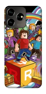Чехол на ZTE Blade V50 Design 4G Roblox family фото 1 из 1
