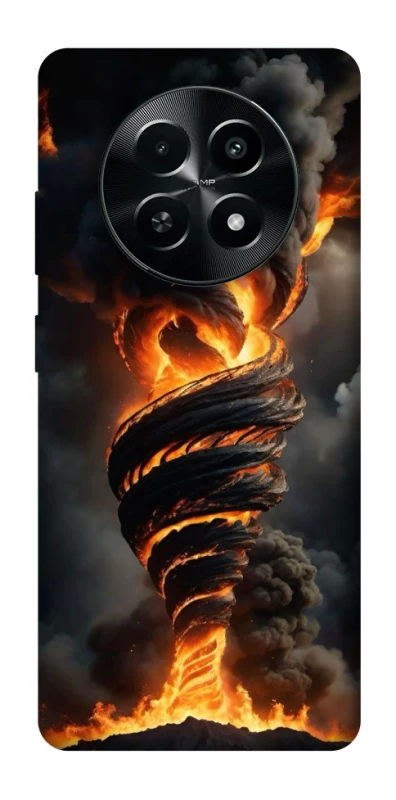 Чехол на Realme Narzo 70x Огненный торнадо фото 1 из 1