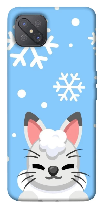 Чохол на Oppo A92s Adopt Me Snow Kitty Smile фото 1 з 1