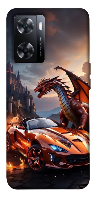 Чохол на OnePlus Nord N20 SE Сar and dragon фото 1 з 1