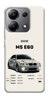 Чохол на Xiaomi Redmi Note 13 4G BMW M5 E60 фото 1 з 1