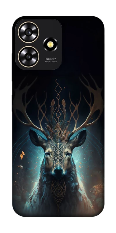 Чехол на ZTE Blade A73 4G Скандинавский олень v2 фото 1 из 1