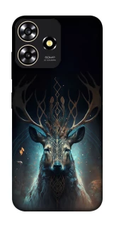 Чехол на ZTE Blade A73 4G Скандинавский олень v2 фото 1 из 1