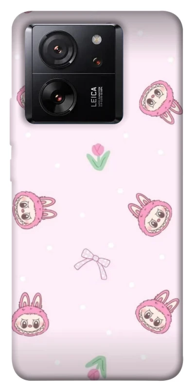 Чохол на Xiaomi 13T Pro Labubu Flower фото 1 з 1