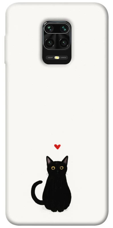 Чохол на Xiaomi Redmi Note 9s / Note 9 Pro / Note 9 Pro Max cat in love фото 1 з 1