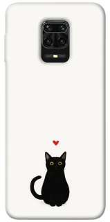 Чохол на Xiaomi Redmi Note 9s / Note 9 Pro / Note 9 Pro Max cat in love фото 1 з 1
