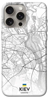 Чехол на Apple iPhone 15 Pro Max (6.7") Kiev white map фото 1 из 1