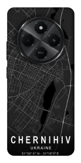 Чехол на Xiaomi Poco C75 Chernihiv map фото 1 из 1