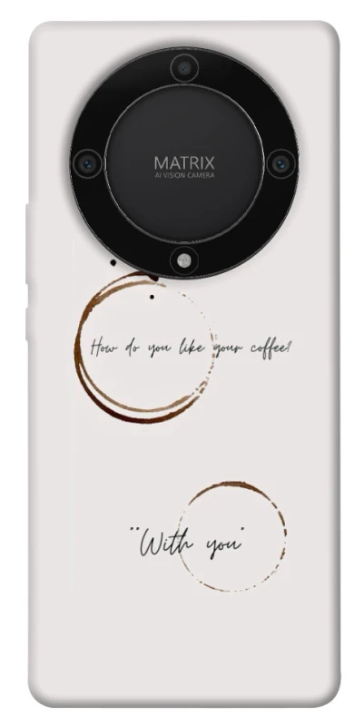 Чехол на Huawei Magic5 Lite Coffee with you фото 1 из 1