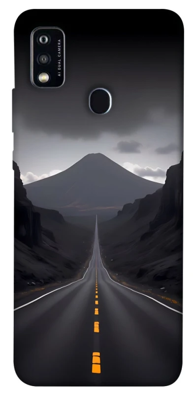 Чехол на ZTE Blade A51 Black mountains фото 1 из 1