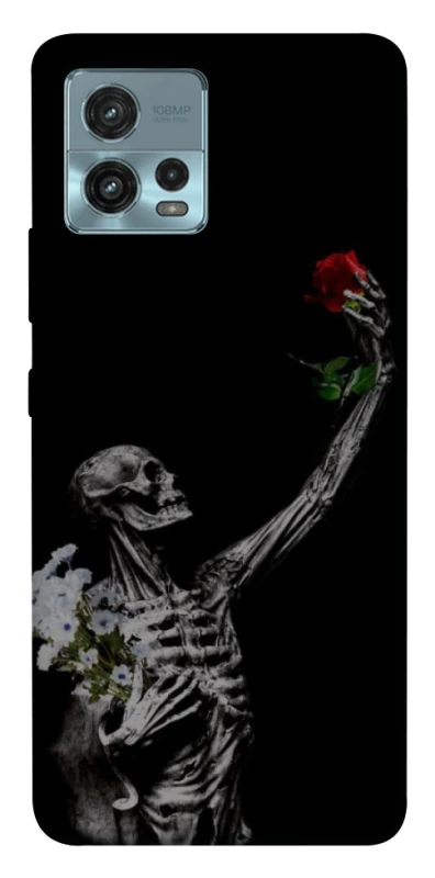 Чохол на Motorola Moto G72 Skeleton vs Rose фото 1 з 1