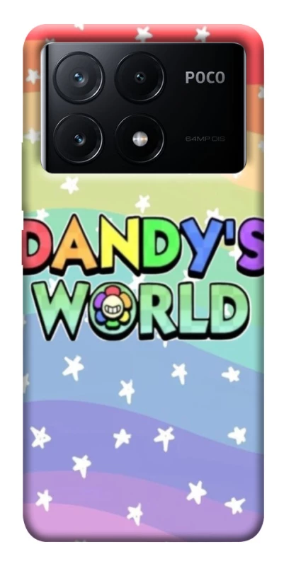 Чохол на Xiaomi Poco X6 Dandysworld rainbow stars фото 1 з 1