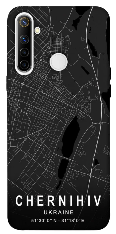Чохол на Realme 6i Chernihiv map фото 1 з 1