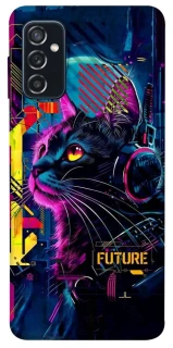 Чохол на Samsung Galaxy M52 Cyber Cat v2 фото 1 з 1
