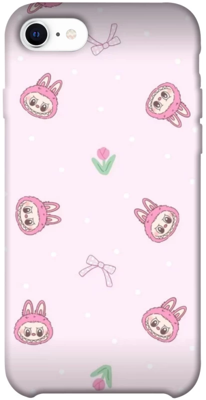 Чехол на Apple iPhone SE (2020) Labubu Flower фото 1 из 1