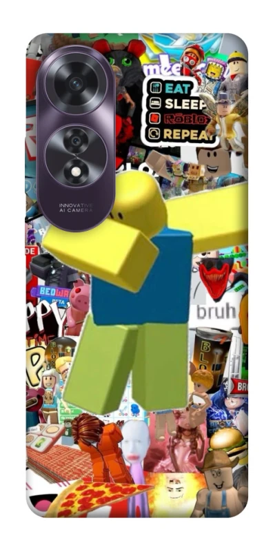 Чохол на Oppo A60 Roblox style фото 1 з 1