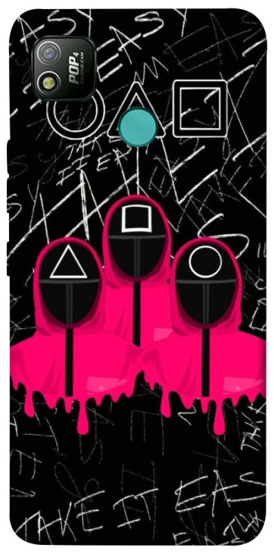 Чохол на TECNO POP 4 squid game v4 фото 1 з 1
