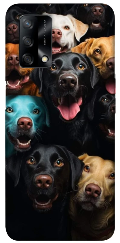 Чехол на Oppo A74 4G Собаки фото 1 из 1