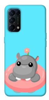 Чехол на Oppo Reno 5 4G Adopt Me Hippo Floatie фото 1 из 1