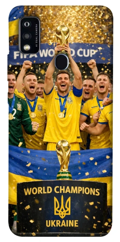 Чохол на ZTE Blade A51 UA-Football ver.5 фото 1 з 1