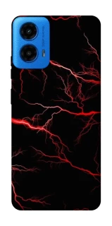 Чехол на Motorola Moto G45 Красная молния фото 1 из 1