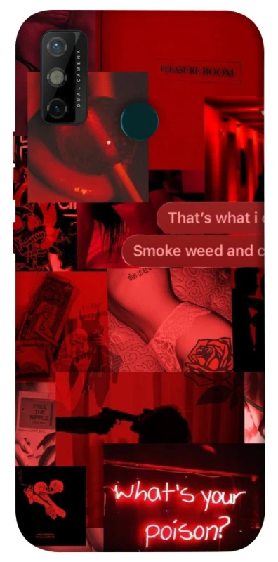 Чохол на TECNO Spark 6 Go Love collage ver.1 фото 1 з 1